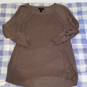 Jcrew linen sweater